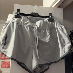 Under Armour Gray Athletic Shorts Lightweight Moisture-Wicking